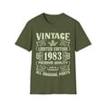 thumbnail image 1 of Vintage 1983 TShirt Men Limited Edition BDay 1983 Birthday Mens T Shirts, 1 of 4