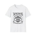 thumbnail image 1 of Vintage 1983 TShirt Men Limited Edition BDay 1983 Birthday Shirts for Men, 1 of 4