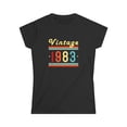 thumbnail image 1 of Vintage 1983 TShirt Women Limited Edition BDay 1983 Birthday Womens Shirts, 1 of 4
