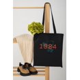 thumbnail image 1 of Vintage 1984 Big Brother Political Themed Retro Art Unisex Tote Bag D393139, 1 of 4