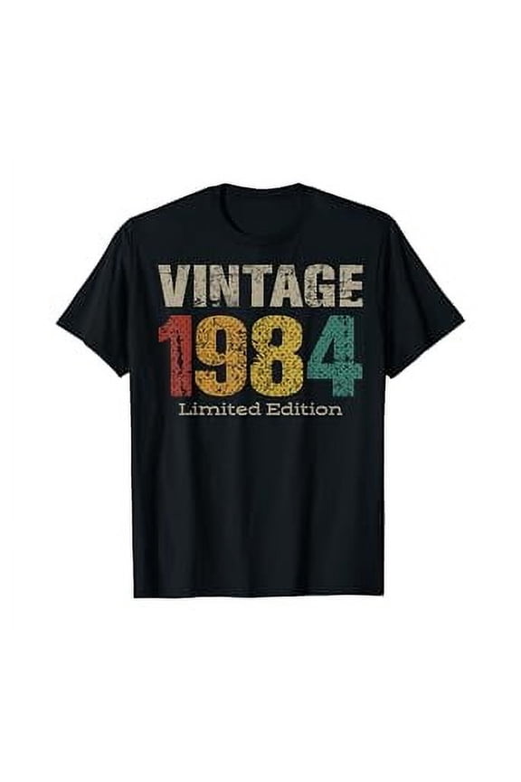 Vintage 1984 Edition 35th Birthday Gifts 35 Year Old T-Shirt