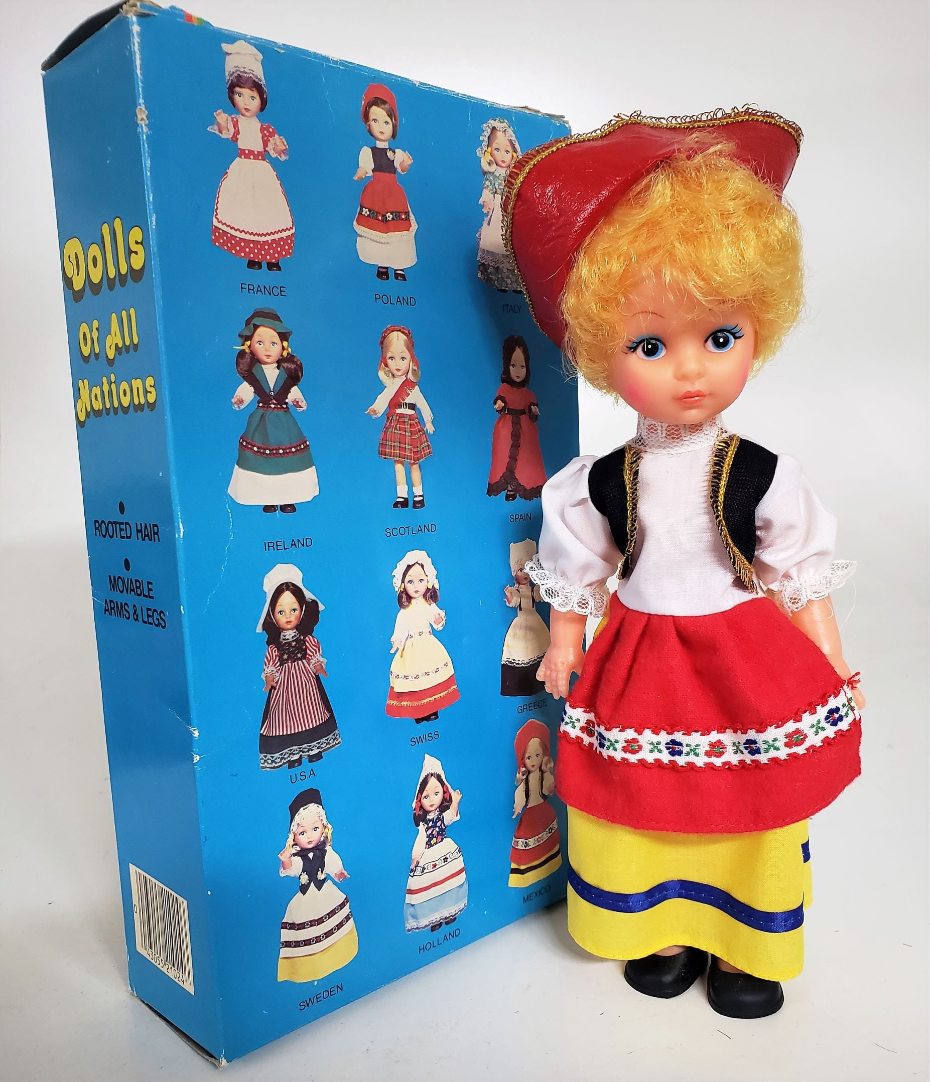 Vintage 1984 Lido Dolls of All Nations - MEXICO - Walmart.com