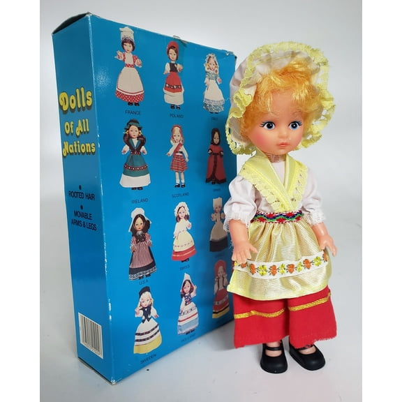 Vintage 1984 Lido Dolls of All Nations - SWISS