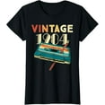 thumbnail image 1 of Vintage 1984 Music Cassette 40th Birthday Gifts 40 Years Old T-ShirtMen and women, Black T-shirt, size: Extra large S-4XL, 1 of 4