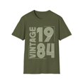 thumbnail image 1 of Vintage 1984 T Shirts for Men Retro Funny 1984 Birthday Mens Tshirts, 1 of 4
