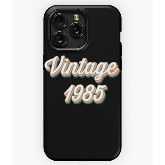 Vintage 1985 Retro Birth Year 40th Birthday Gift G7750 Phone Case for iPhone17 16 15 14 13 12 11 Pro Max