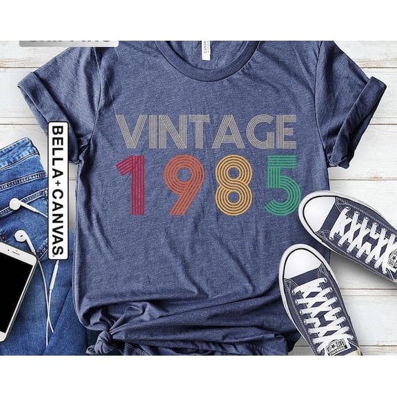 Vintage 1985 Retro Style Tee, 40th Birthday Shirt, fortieth gift ideas, 40th Birthday Gift, Mens 40th Birthday Tshirt, Vintage 1985 Shirt