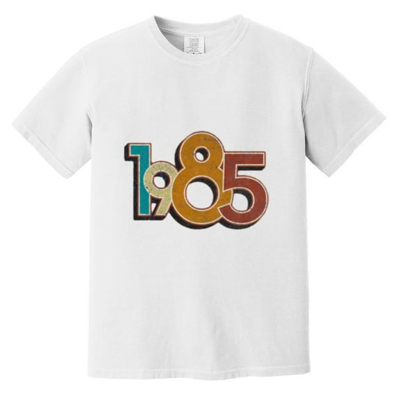 Vintage 1985 Style Graphic for 40th Birthday Forty Year Old Comfort Color T-Shirt