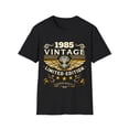 thumbnail image 1 of Vintage 1985 T Shirts for Men Retro Funny 1985 Birthday Mens T Shirt, 1 of 4