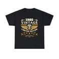 thumbnail image 1 of Vintage 1985 T Shirts for Men Retro Funny 1985 Birthday Mens Tshirts for Men Big and Tall, 1 of 4