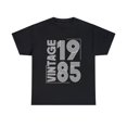 thumbnail image 1 of Vintage 1985 T Shirts for Men Retro Funny 1985 Birthday Shirts for Men Plus Size Big and Tall, 1 of 4