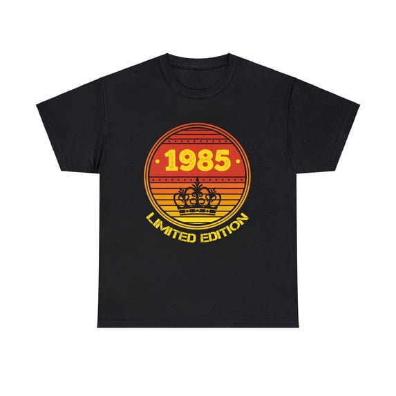 Vintage 1985 TShirt Men Limited Edition BDay 1985 Birthday Mens Tshirts for Men Big and Tall