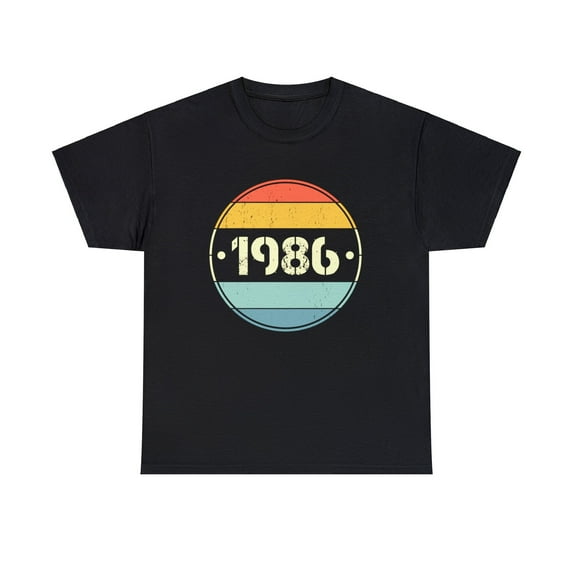 Vintage 1986 Birthday Shirts for Men Funny 1986 Birthday Shirts for Men Plus Size Big and Tall