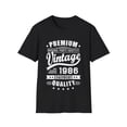 thumbnail image 1 of Vintage 1986 T Shirts for Men Retro Funny 1986 Birthday Mens Shirt, 1 of 4