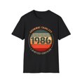 thumbnail image 1 of Vintage 1986 T Shirts for Men Retro Funny 1986 Birthday Mens T Shirt, 1 of 4