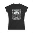 thumbnail image 1 of Vintage 1986 T Shirts for Women Retro Funny 1986 Birthday Womens Shirts, 1 of 4
