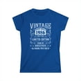 thumbnail image 1 of Vintage 1986 T Shirts for Women Retro Funny 1986 Birthday Womens T Shirt, 1 of 4