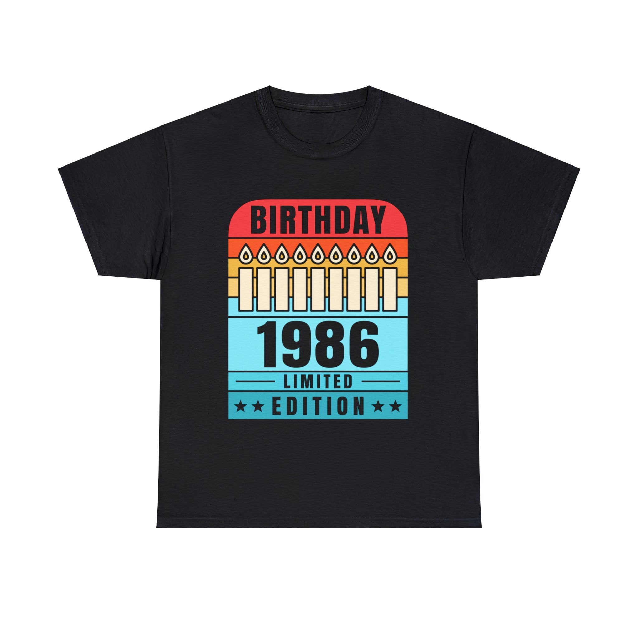 Personalized 1986 Birthday Shirt - Custom Made In (Birth Year) Tee - 38th Birthday Gift Idea - Men’s Or Women’s Fit