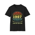 thumbnail image 1 of Vintage 1987 Limited Edition 1987 Birthday Shirts for Men Mens Shirts, 1 of 4