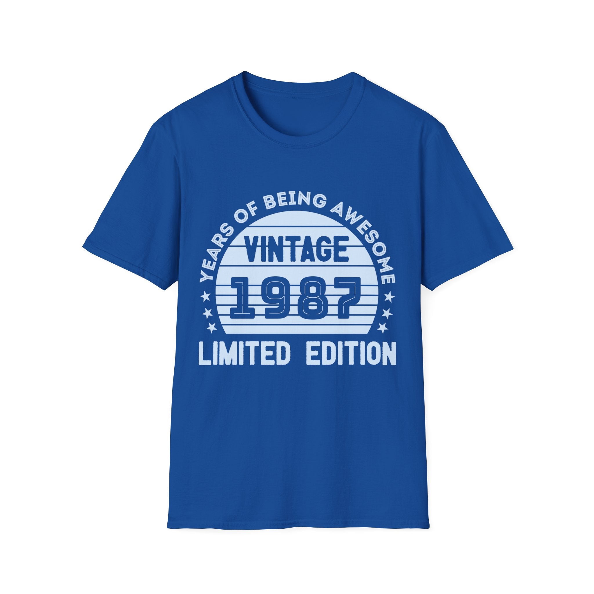 37th Birthday Shirt For Men & Women | Classic 1988 Retro Design, Customizable Year & Color, Soft Cotton Blend - View #10