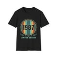 thumbnail image 1 of Vintage 1987 TShirt Men Limited Edition BDay 1987 Birthday Mens Shirts, 1 of 4