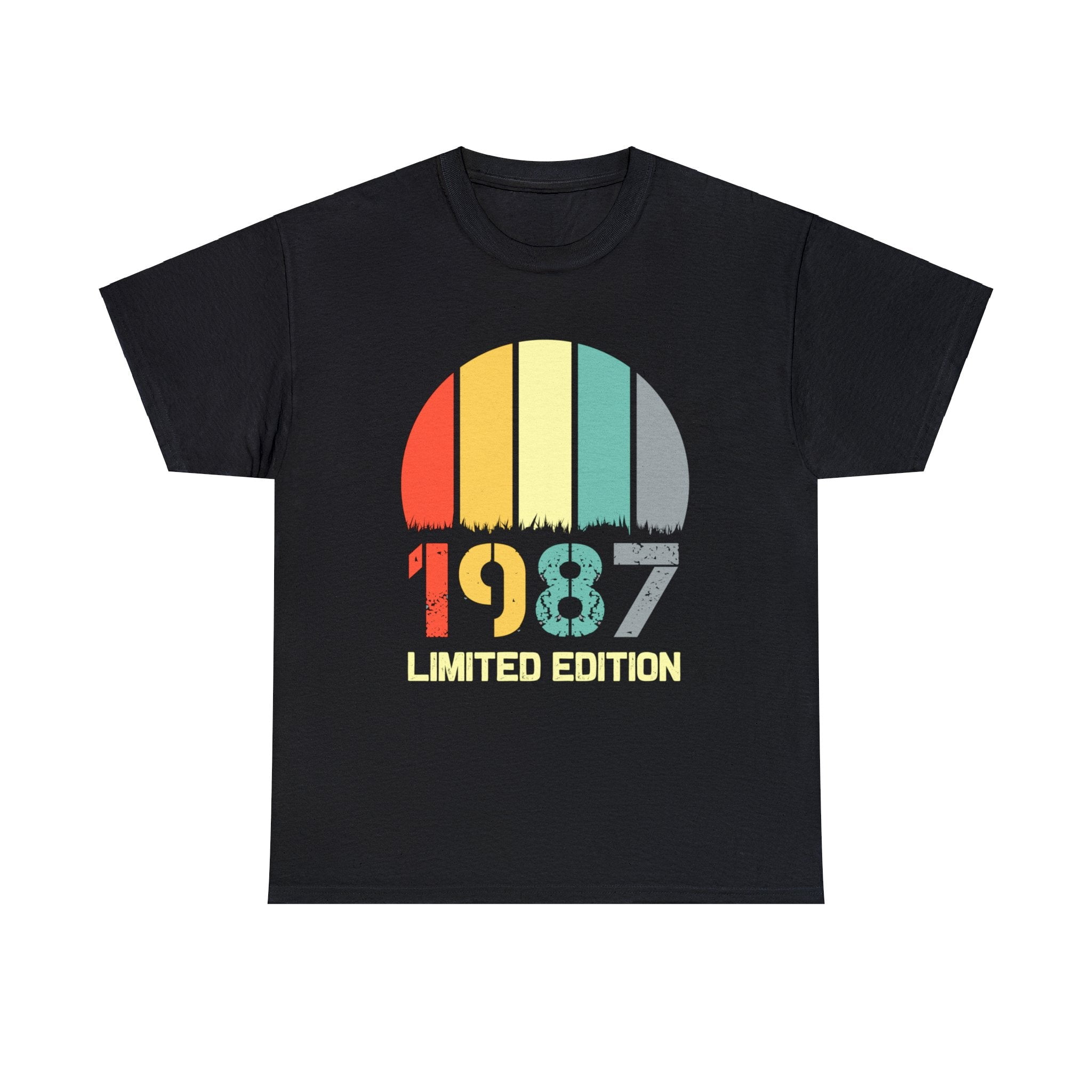 Vintage 1987 TShirt Men Limited Edition BDay 1987 Birthday Shirts for Men Plus Size Big and Tall