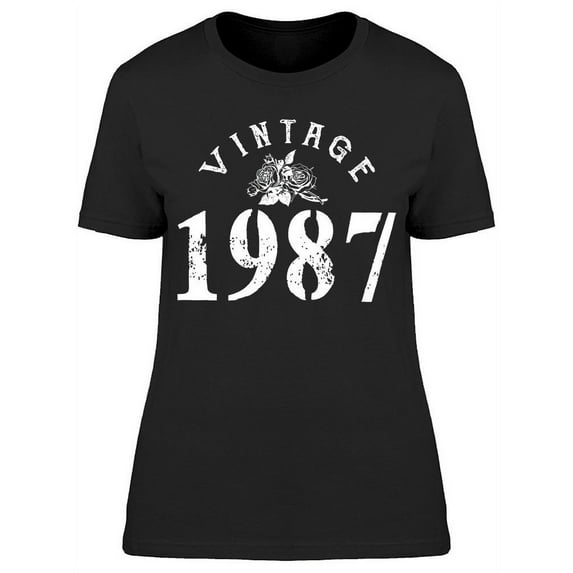 Vintage 1987 Tee Women's -GoatDeals Designs