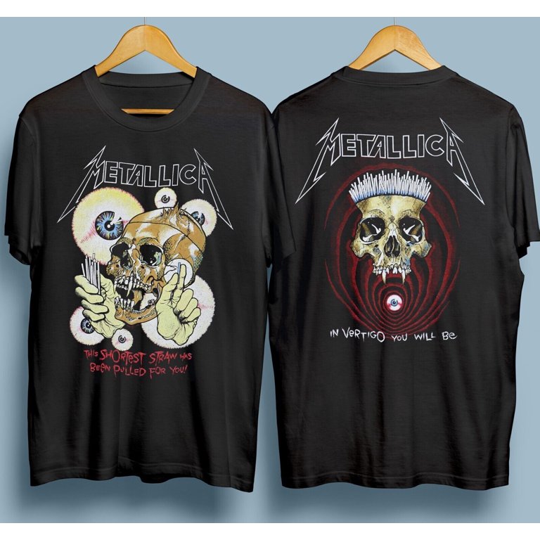 llica 1988年製Vintage Tシャツ pusheadデザイン Vintage 1988 Metallica Shortest Straw Pushead Tour T Shirt