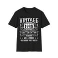 thumbnail image 1 of Vintage 1988 T Shirts for Men Retro Funny 1988 Birthday Mens Shirts, 1 of 4