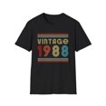 thumbnail image 1 of Vintage 1988 TShirt Men Limited Edition BDay 1988 Birthday Mens Shirts, 1 of 4