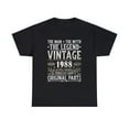 thumbnail image 1 of Vintage 1988 TShirt Men Limited Edition BDay 1988 Birthday Shirts for Men Plus Size Big and Tall, 1 of 4