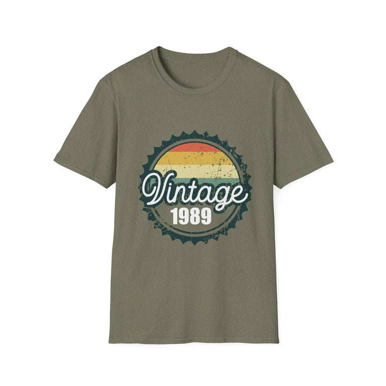 30th Birthday T-Shirt Made In 1989 Vintage 30 Years Old Gift 30th Birthday T-Shirt Made In 1989 Vintage 30 Years Old Gift