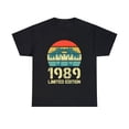 thumbnail image 1 of Vintage 1989 Birthday Shirts for Men Funny 1989 Birthday Mens T Shirts Plus Size Big and Tall, 1 of 4
