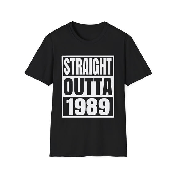 Vintage 1989 T Shirts for Men Retro Funny 1989 Birthday Mens Shirts