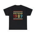 thumbnail image 1 of Vintage 1989 TShirt Men Limited Edition BDay 1989 Birthday Shirts for Men Plus Size Big and Tall, 1 of 4