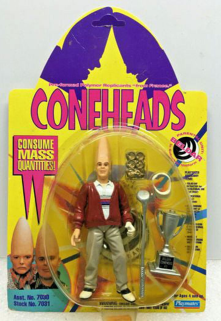 Vintage 1993 Playmates ConeHeads Action Figure Beldar In - Main Image
