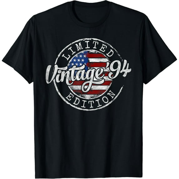 Vintage 1994 30th Birthday Gifts 30 Year Old For Men Women T-Shirt