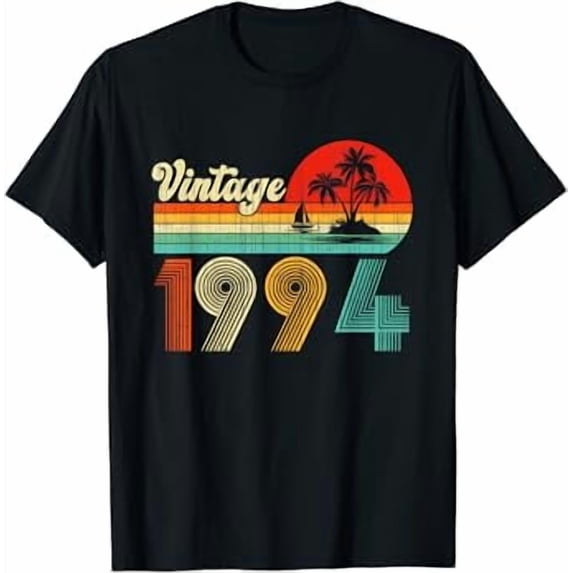 Vintage 1994 Funny 30th Birthday Gifts 30 Years Old Retro T-Shirt
