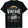 thumbnail image 1 of Vintage 1995 29th Birthday Decoration 29 Year Old Gifts Men T-Shirt, 1 of 3
