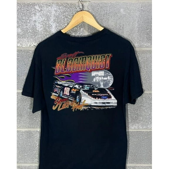 Vintage 1995 Scott Bloomquist Super Dirt Late Model T-Shirt