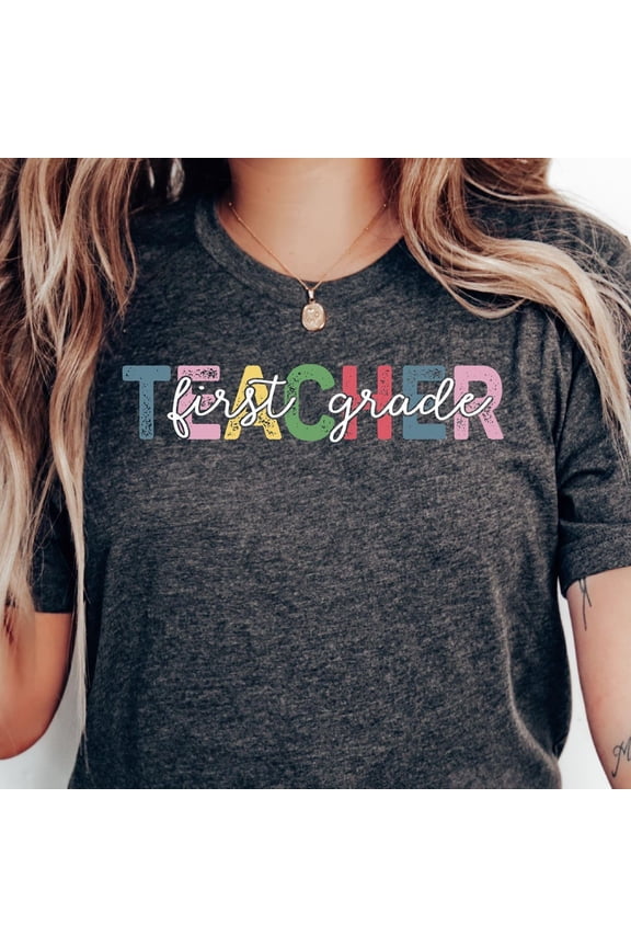 Vintage 1St Grade First Grade Teacher Squad Shirts First Grade Crew - Perfect Gifts For Everyone