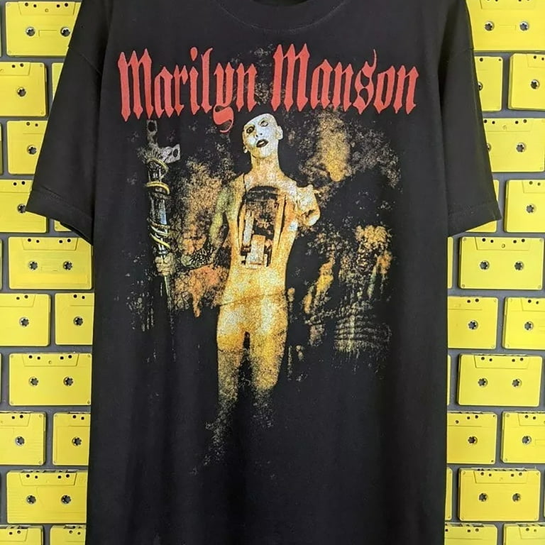 Vintage 2000 Marilyn Manson T-Shirt Holy Wood Era European Bootleg  Industrial Me - Walmart.com