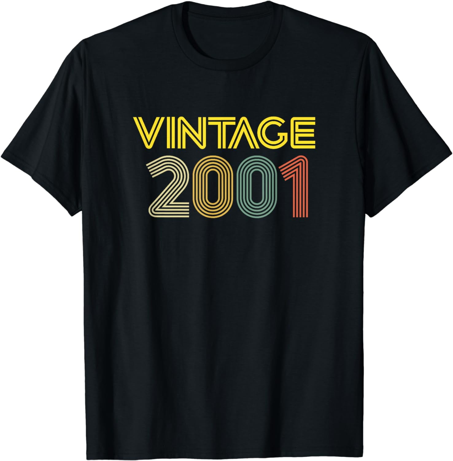 Vintage 2001 T Shirt Best Year 2001 Original Genuine Classic Vintage 2001 T Shirt Best Year 2001 Original Genuine Classic
