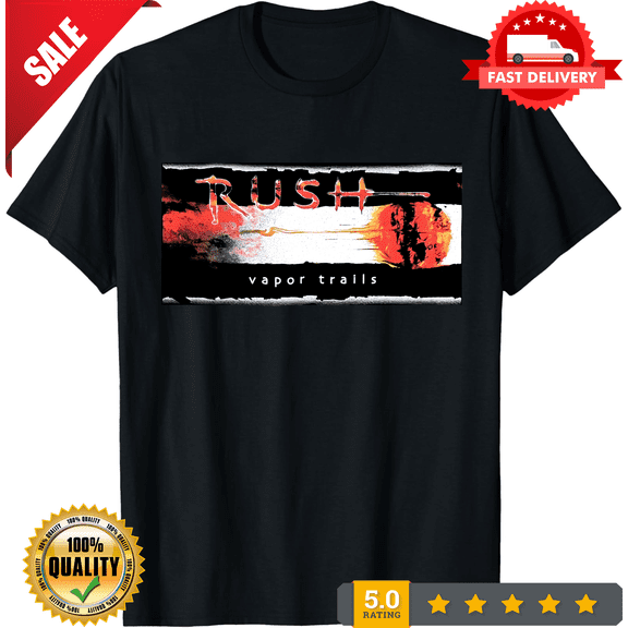 Vintage 2002 Rush Vapor Trails Tour T Shirt Gift Full Size S-5XL, LIMITED EDITION-TH75026