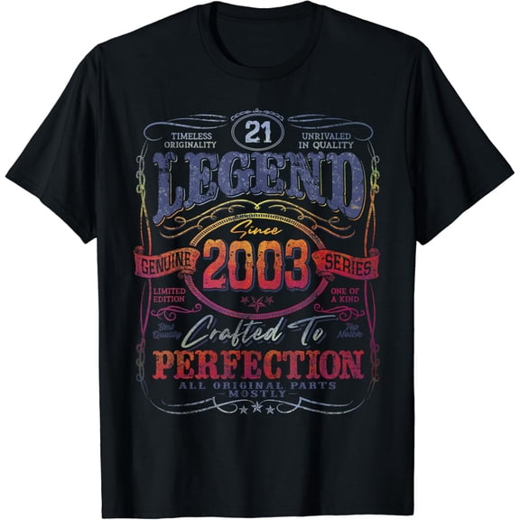 Vintage 2003 Limited Edition 21 Year Old 21St Birthday Vol 3 T-Shirt