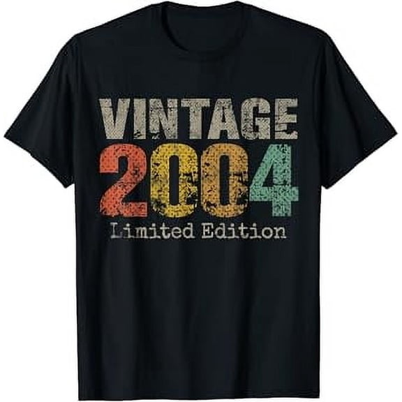 Vintage 2004 17th Birthday 17 Year Old T-Shirt