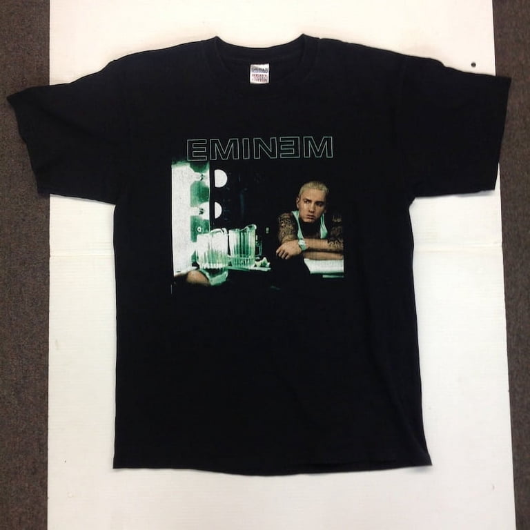 Vintage 2004 Large Black Eminem ENCORE Black T-Shirt - Walmart.com