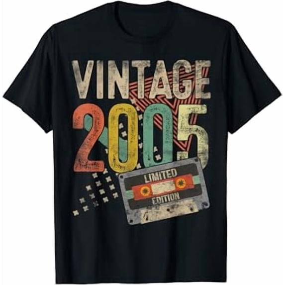Vintage 2005 Edition 16 Year Old Gift 16th Birthday T-Shirt