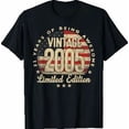 thumbnail image 1 of Vintage 2005 Edition USA Flag 21-Year-Old Age 21 T-Shirt, 1 of 2