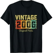 Vintage 2006 Original Parts retro 16th Birthday anniversary T-Shirt